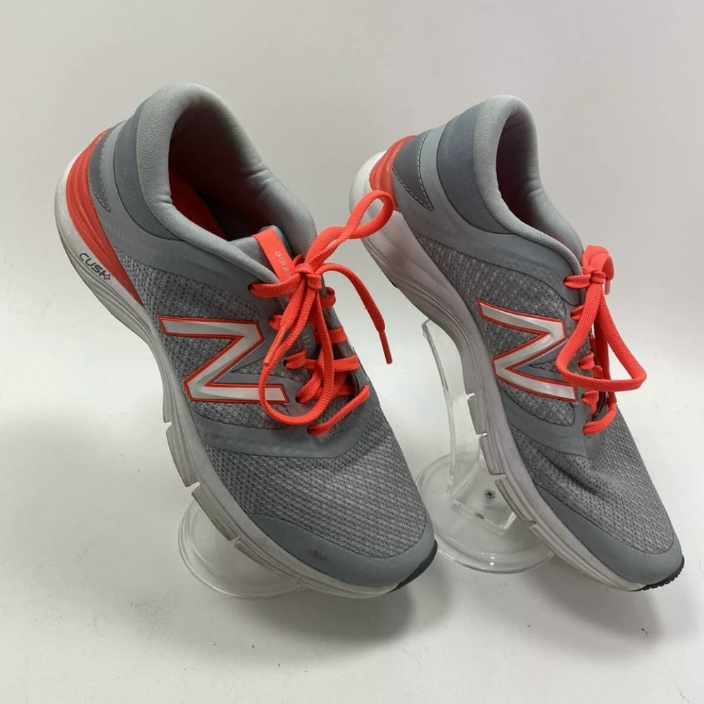 New Balance 711 Cush Running Athletic Shoe Orange White Womens 9.5